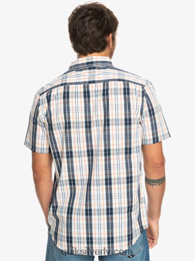 vīriešiem Quiksilver jauns swinton krekls ar īsām piedurknēm bērzs svintons 88064R914