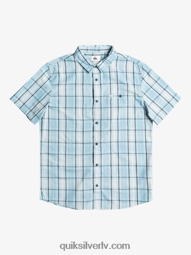 vīriešiem Quiksilver jauns swinton krekls ar īsām piedurknēm debeszila Svintona 88064R916