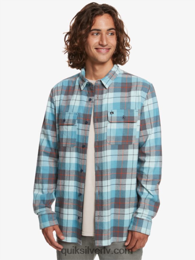 vīriešiem Quiksilver kinsale elastīgs krekls ar garām piedurknēm ledus ūdens kinsale 88064R1507