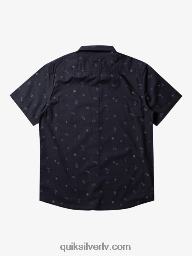vīriešiem Quiksilver mierīgs rave krekls ar īsām piedurknēm asfalts mierīgs rave ss 88064R589