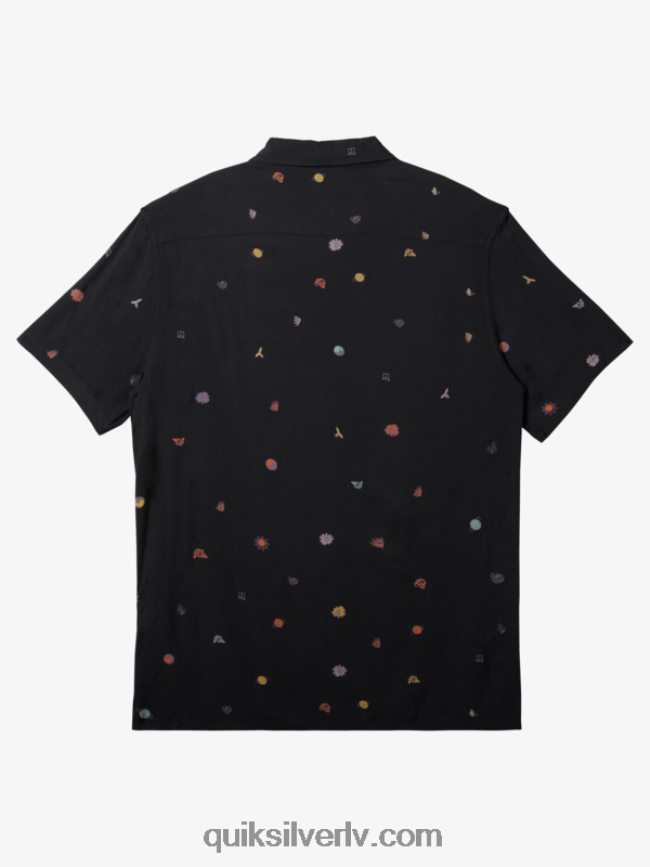 vīriešiem Quiksilver minimark krekls ar īsām piedurknēm asfalta minimark 88064R1227