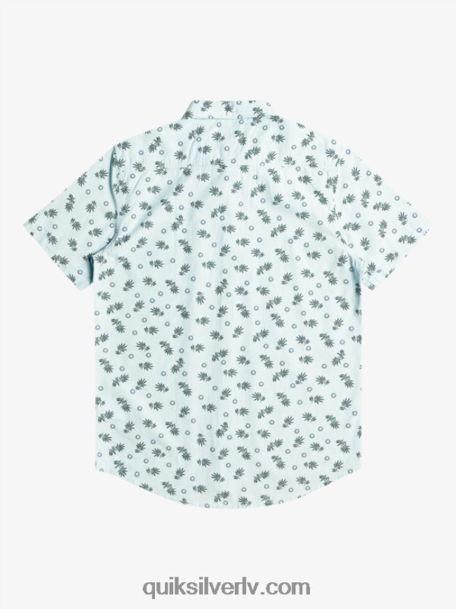 vīriešiem Quiksilver no okeāna līdz paradīzei krekls ar īsām piedurknēm debess zila no okeāna 88064R1389
