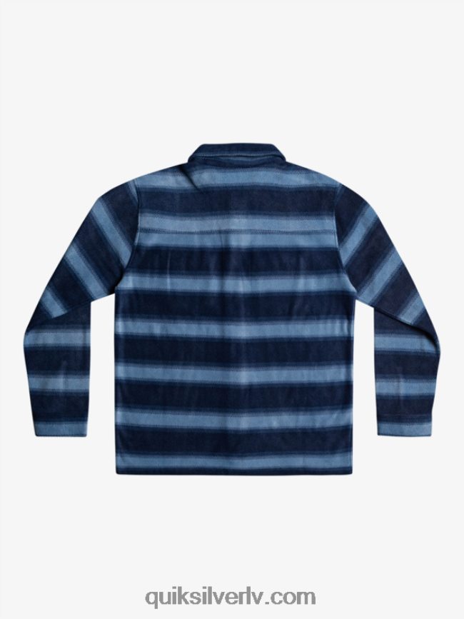 vīriešiem Quiksilver sērfošanas dienu flaneļa krekls ar garām piedurknēm flotes bleizera flaneļa svītra 88064R1556