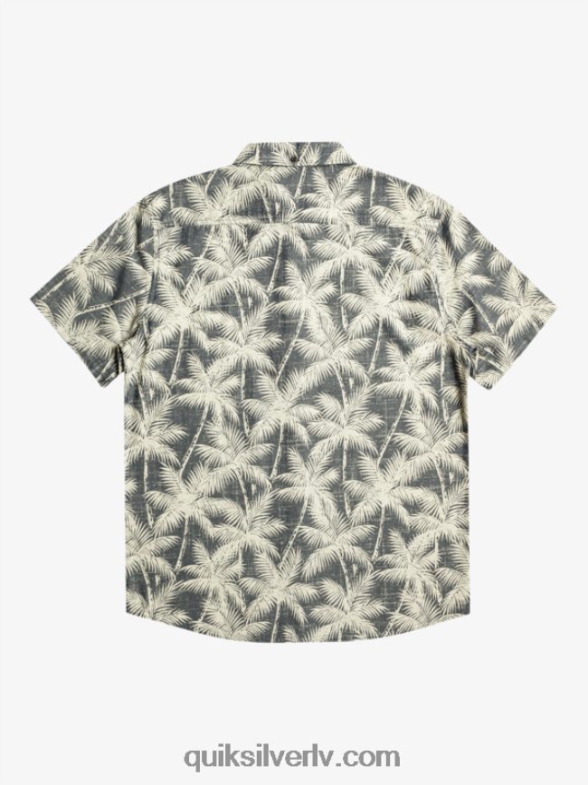 vīriešiem Quiksilver īslaicīgs krekls ar īsām piedurknēm flotes īslaicīgs brīdis 88064R995