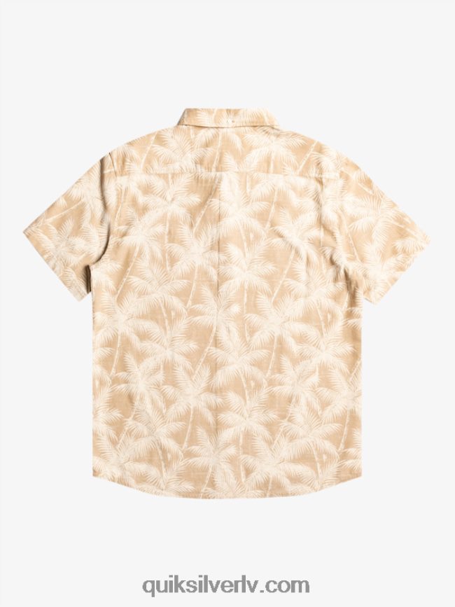 vīriešiem Quiksilver īslaicīgs krekls ar īsām piedurknēm plage īslaicīgs brīdis 88064R994
