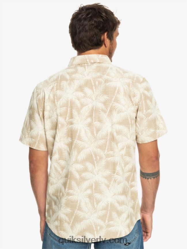 vīriešiem Quiksilver īslaicīgs krekls ar īsām piedurknēm plage īslaicīgs brīdis 88064R994