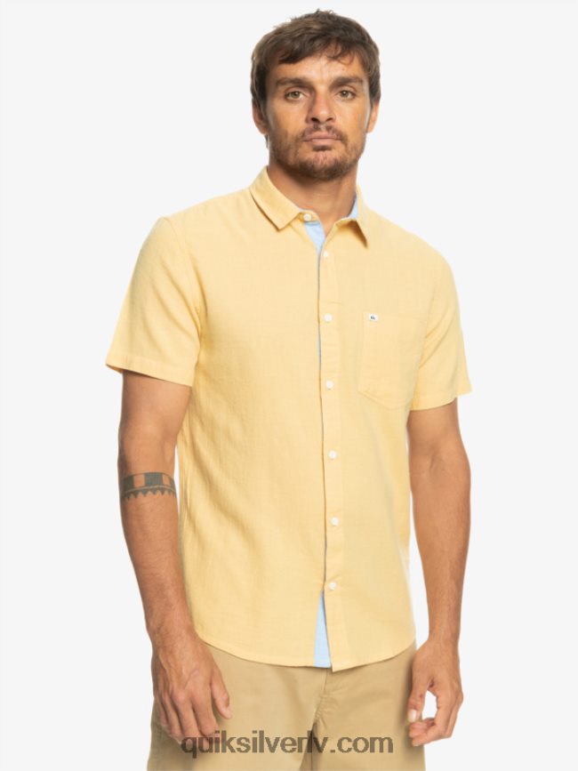 vīriešiem Quiksilver time box krekls ar īsām piedurknēm kvieši 88064R1361