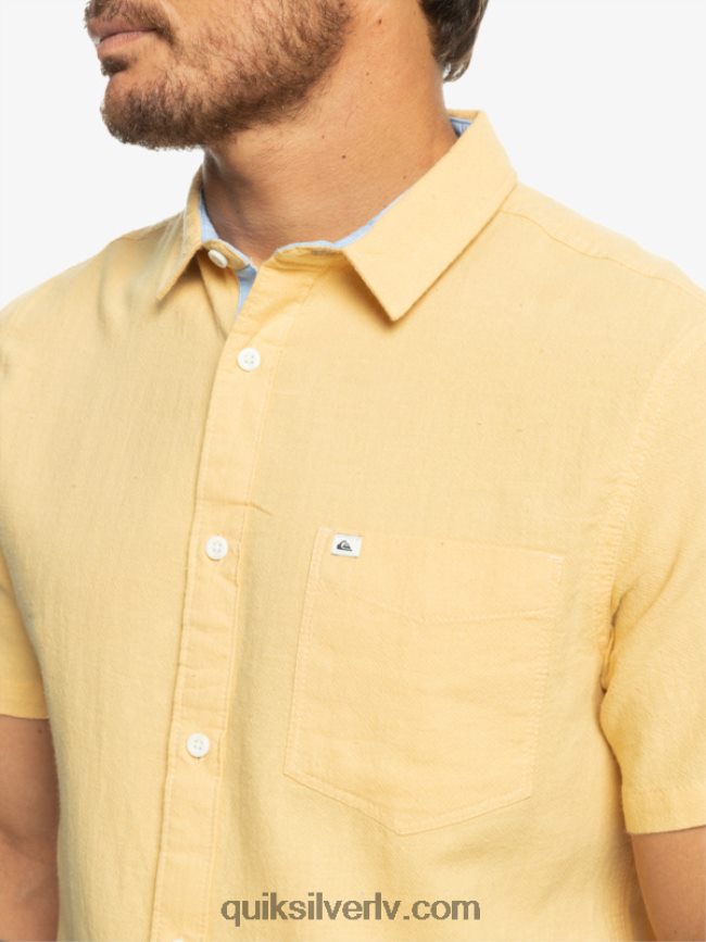vīriešiem Quiksilver time box krekls ar īsām piedurknēm kvieši 88064R1361