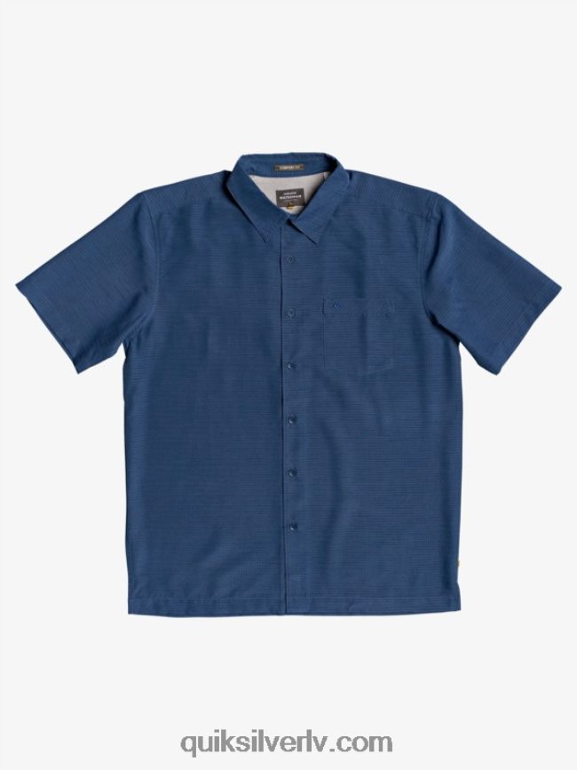 vīriešiem Quiksilver waterman centinela premium pretgrumbu krekls pusnakts jūras centinella 88064R1304