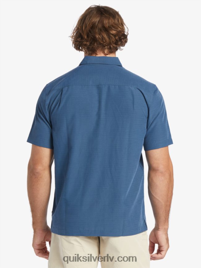 vīriešiem Quiksilver waterman centinela premium pretgrumbu krekls pusnakts jūras centinella 88064R1304