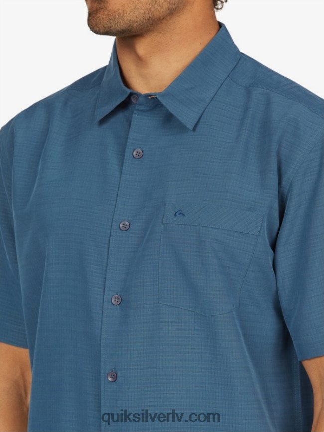 vīriešiem Quiksilver waterman centinela premium pretgrumbu krekls pusnakts jūras centinella 88064R1304