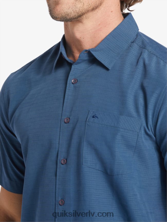 vīriešiem Quiksilver waterman centinela premium pretgrumbu krekls pusnakts jūras centinella 88064R1304