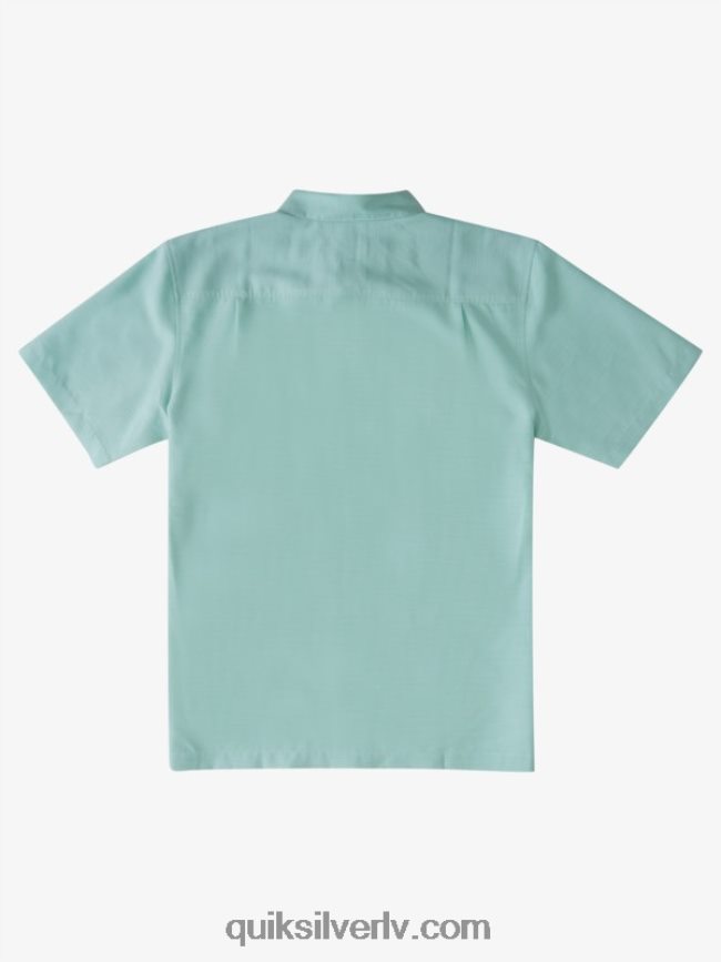 vīriešiem Quiksilver waterman centinela premium pretgrumbu krekls smalki zaļa centinella 88064R1311