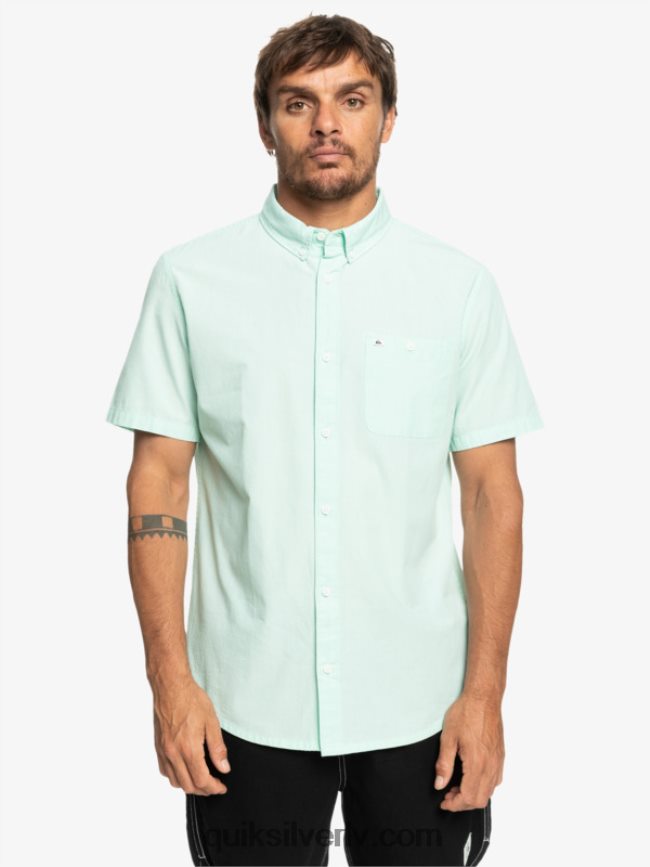 vīriešiem Quiksilver winfall krekls ar īsām piedurknēm ledus ūdens 88064R382