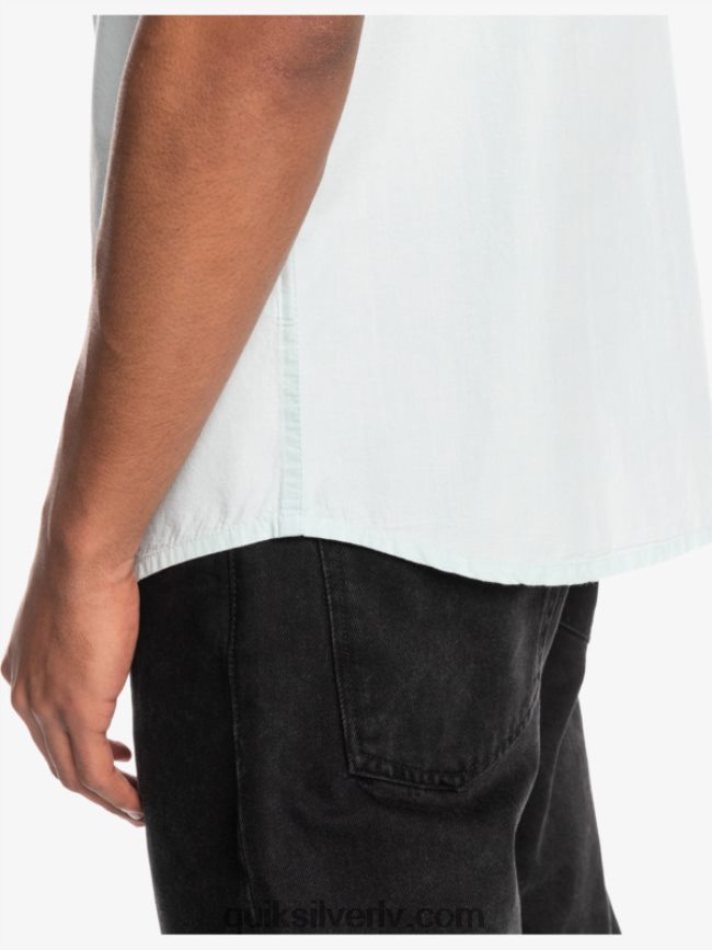 vīriešiem Quiksilver winfall krekls ar īsām piedurknēm ledus ūdens 88064R382