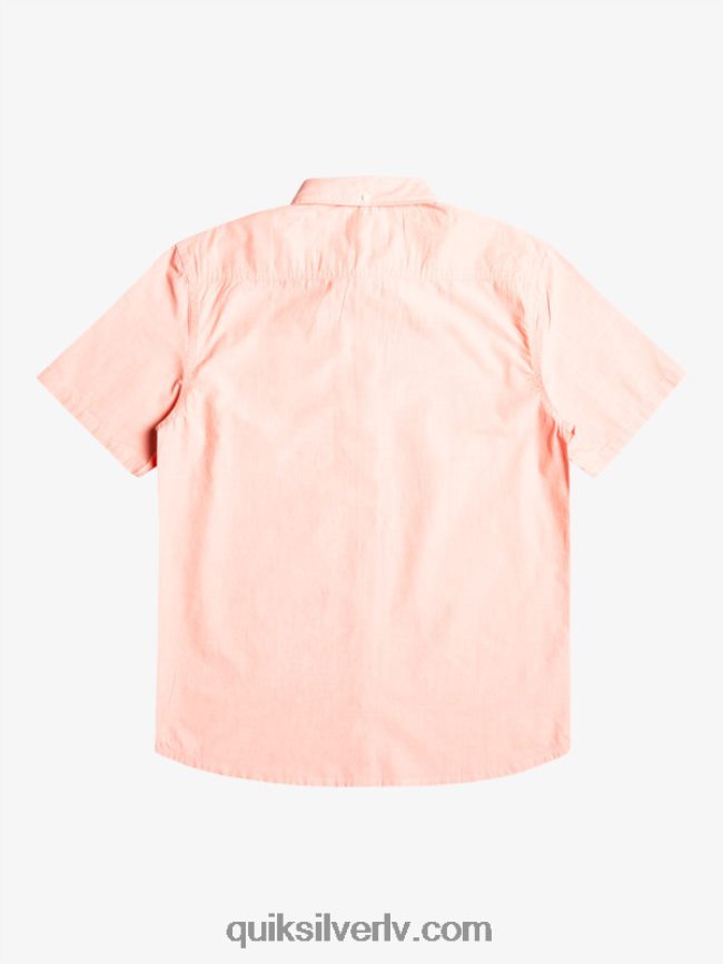 vīriešiem Quiksilver winfall krekls ar īsām piedurknēm svaigs lasis 88064R380