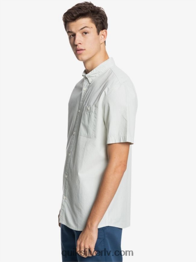 vīriešiem Quiksilver winfall krekls ar īsām piedurknēm tuksneša salvija 88064R383