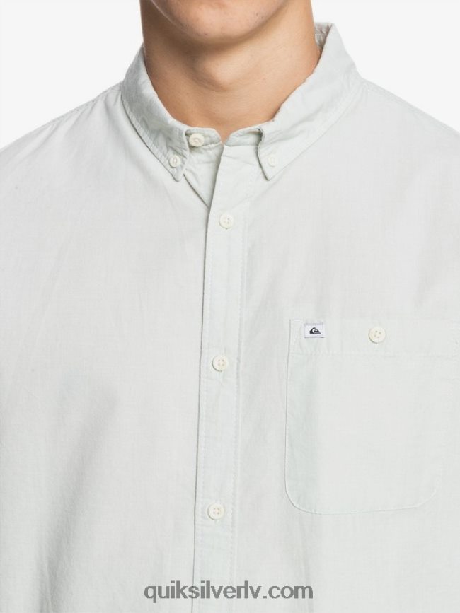vīriešiem Quiksilver winfall krekls ar īsām piedurknēm tuksneša salvija 88064R383