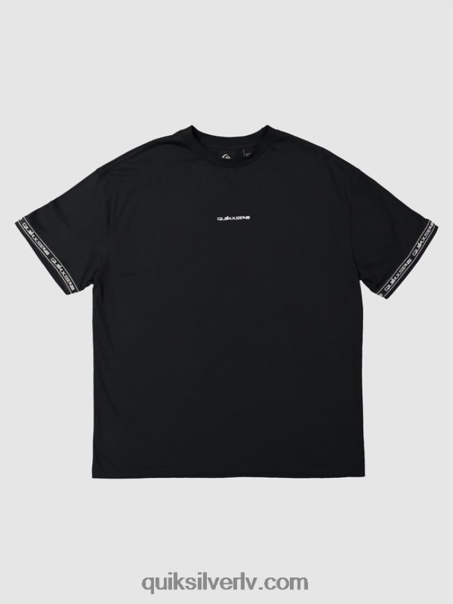 vīriešiem Quiksilver x Stab 90. gadu t-krekls melns 88064R1865