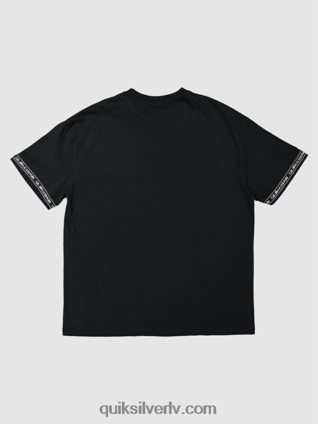 vīriešiem Quiksilver x Stab 90. gadu t-krekls melns 88064R1865