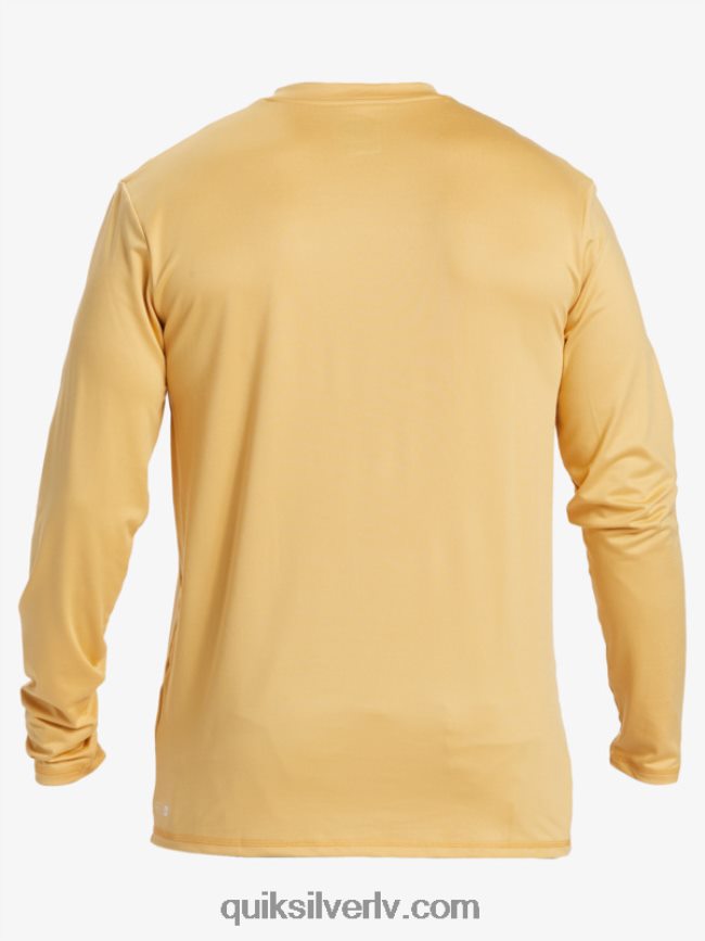 vīriešiem Quiksilver cieta svītra ar garām piedurknēm upf 50 sērfošanas tee kvieši 88064R843