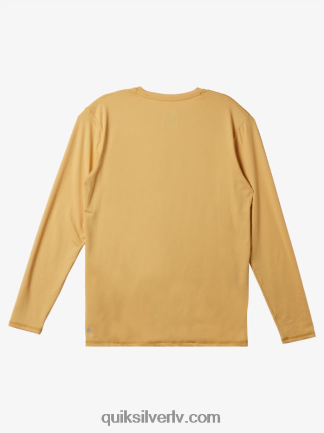 vīriešiem Quiksilver cieta svītra ar garām piedurknēm upf 50 sērfošanas tee kvieši 88064R843