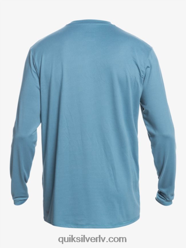 vīriešiem Quiksilver cieta svītra ar garām piedurknēm upf 50 sērfošanas tee provencial 88064R847