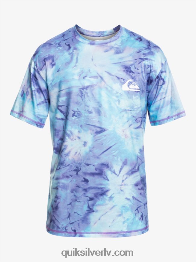 vīriešiem Quiksilver digitālās sesijas upf 50 sērfošanas triks ar īsām piedurknēm debesu zils 88064R1085