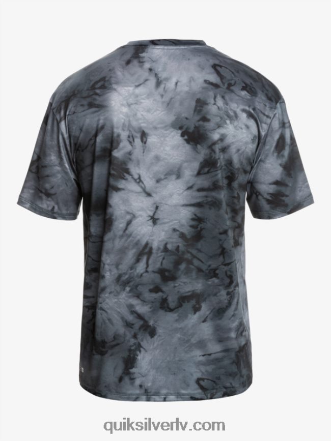 vīriešiem Quiksilver digitālās sesijas upf 50 sērfošanas triks ar īsām piedurknēm melns 88064R1086