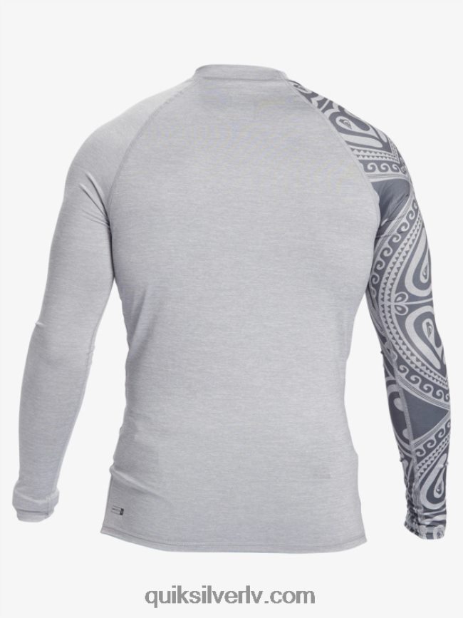 vīriešiem Quiksilver hawaii Big Island upf 50 garās piedurknes sērfošanas tee slapjš virši 88064R922