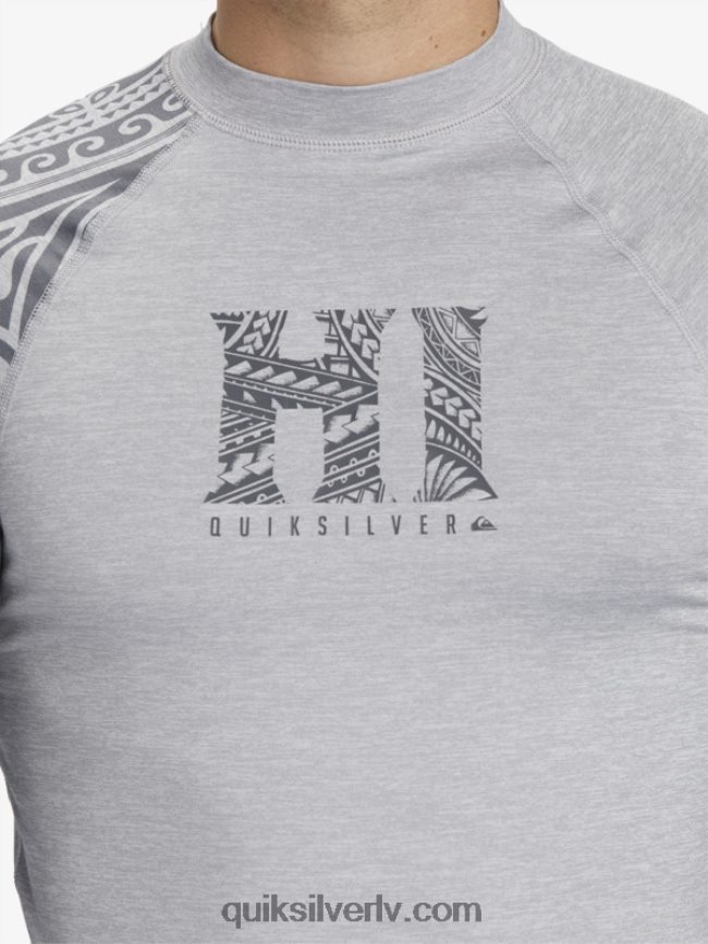 vīriešiem Quiksilver hawaii Big Island upf 50 garās piedurknes sērfošanas tee slapjš virši 88064R922