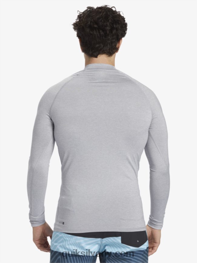 vīriešiem Quiksilver hawaii double down upf 50 sērfošanas t-ka ar garām piedurknēm slapjš virši 88064R1106