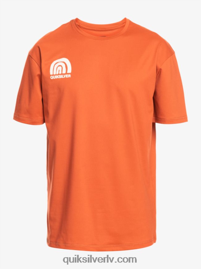 vīriešiem Quiksilver mix ar īsām piedurknēm upf 50 sērfošanas tee asā mērce 88064R1810