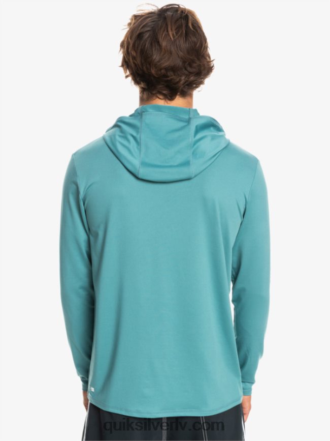 vīriešiem Quiksilver omni session upf 50 sērfošanas triko ar garām piedurknēm Bretaņas zilā 88064R772