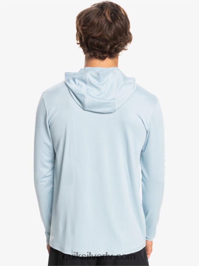 vīriešiem Quiksilver omni session upf 50 sērfošanas triko ar garām piedurknēm debeszils 88064R771