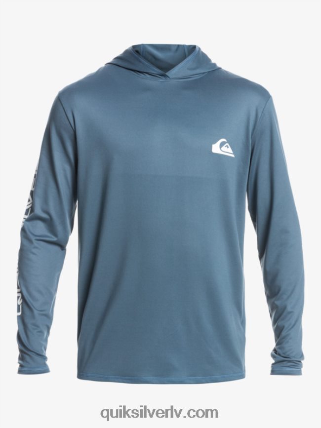 vīriešiem Quiksilver omni session upf 50 sērfošanas triko ar garām piedurknēm jūra 88064R770