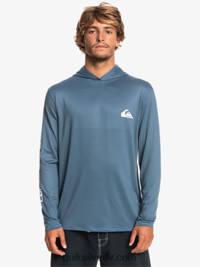 vīriešiem Quiksilver omni session upf 50 sērfošanas triko ar garām piedurknēm jūra 88064R770