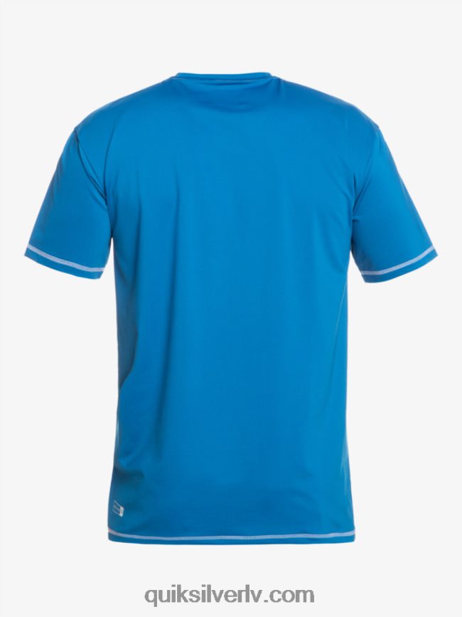 vīriešiem Quiksilver saturn surf upf 50 surf t-krekls ar īsām piedurknēm turku jūra 88064R588