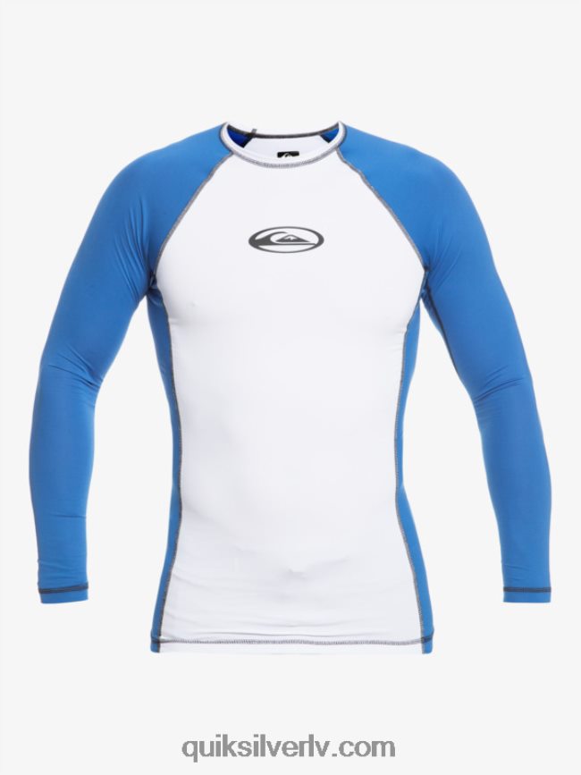 vīriešiem Quiksilver saturna aizsardzība ar garām piedurknēm upf 50 rashguard turku jūra 88064R653
