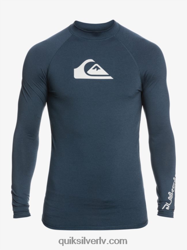 vīriešiem Quiksilver visu laiku garām piedurknēm upf 50 rashguard jūras žakete virši 88064R820