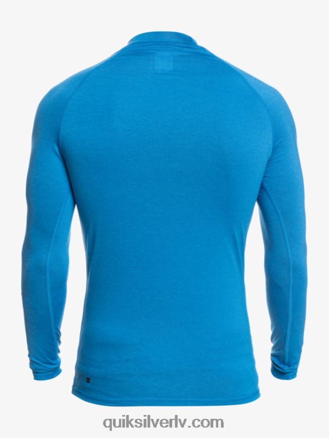 vīriešiem Quiksilver visu laiku garām piedurknēm upf 50 rashguard snorkel zils virši 88064R822