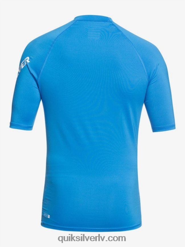 vīriešiem Quiksilver visu laiku īsām piedurknēm upf 50 rashguard blāvs 88064R1259