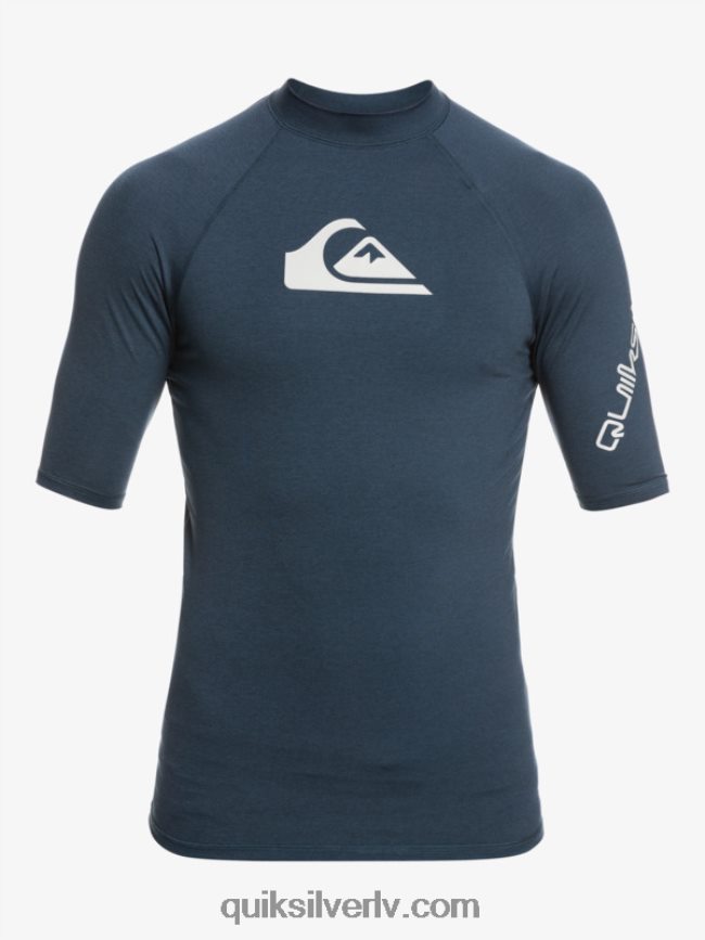 vīriešiem Quiksilver visu laiku īsām piedurknēm upf 50 rashguard jūras žakete virši 88064R812