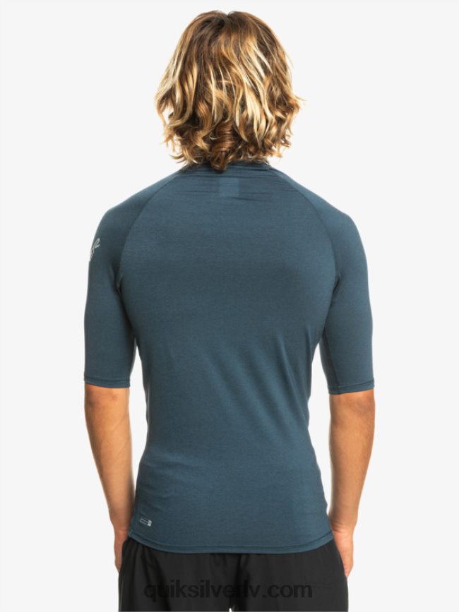 vīriešiem Quiksilver visu laiku īsām piedurknēm upf 50 rashguard jūras žakete virši 88064R812