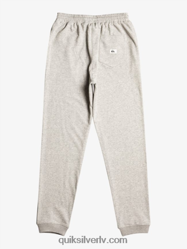 vīriešiem Quiksilver essentials joggers gaiši pelēki virši 88064R1256