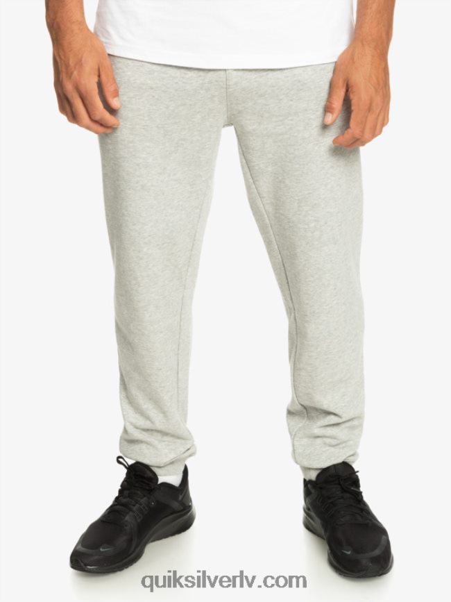 vīriešiem Quiksilver essentials joggers gaiši pelēki virši 88064R1256