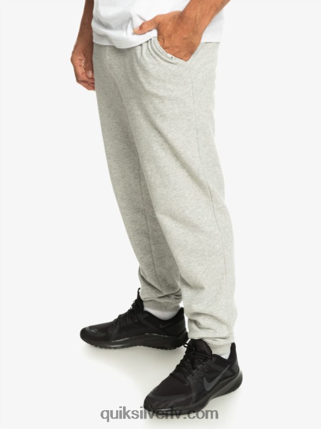 vīriešiem Quiksilver essentials joggers gaiši pelēki virši 88064R1256