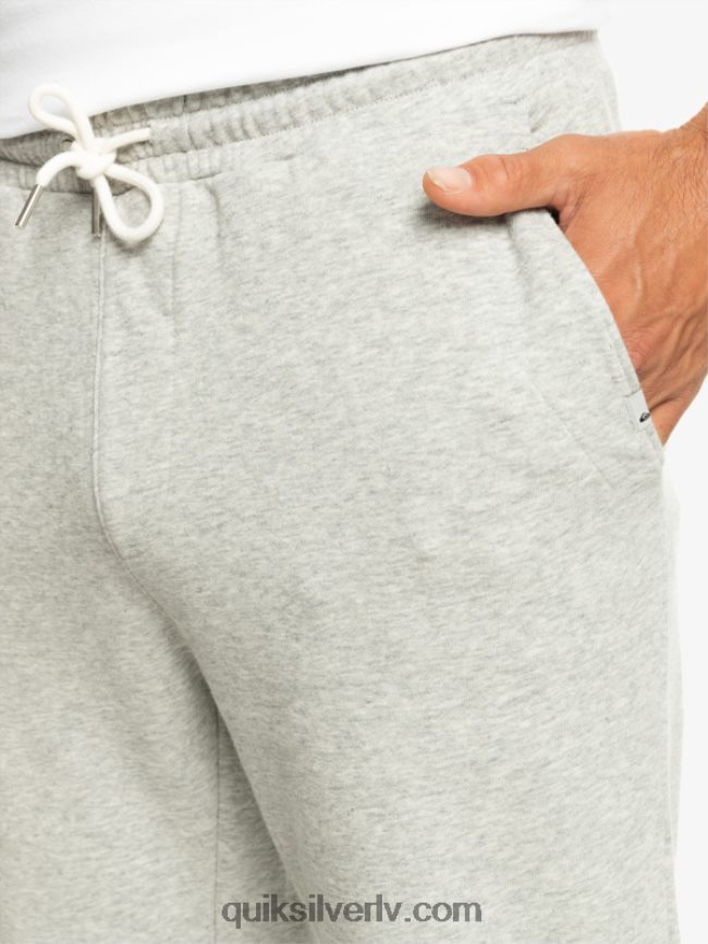 vīriešiem Quiksilver essentials joggers gaiši pelēki virši 88064R1256