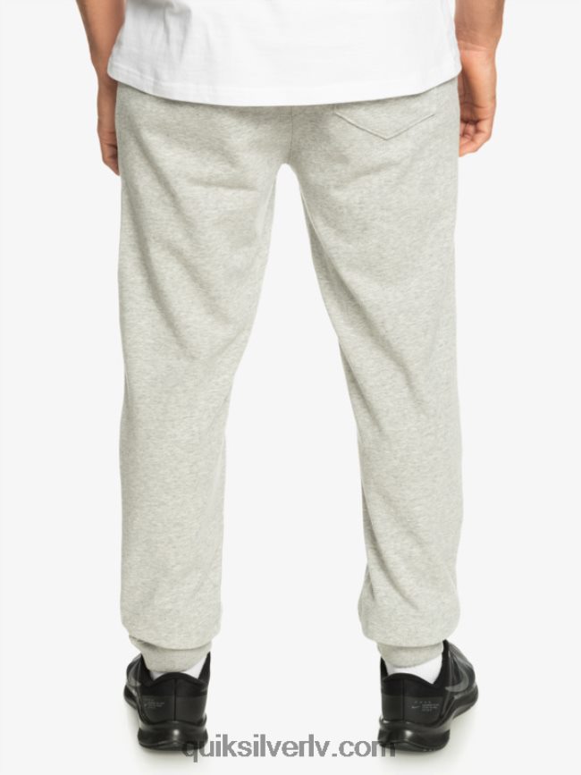 vīriešiem Quiksilver essentials joggers gaiši pelēki virši 88064R1256