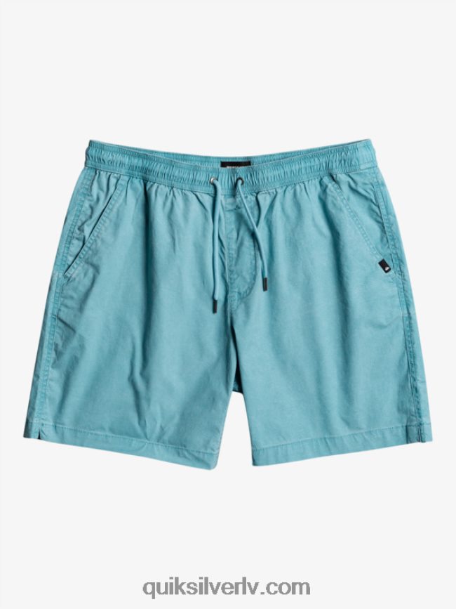 vīriešiem Quiksilver Taxer 17 elastīgi vidukļa šorti delfīnija zils 88064R1378